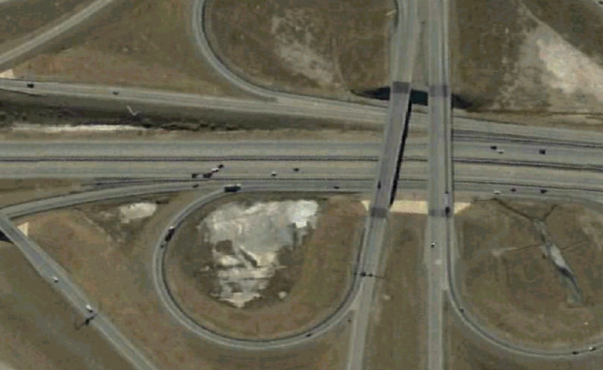 Flughafen Salt Lake City High Way Vergr�sserung 1