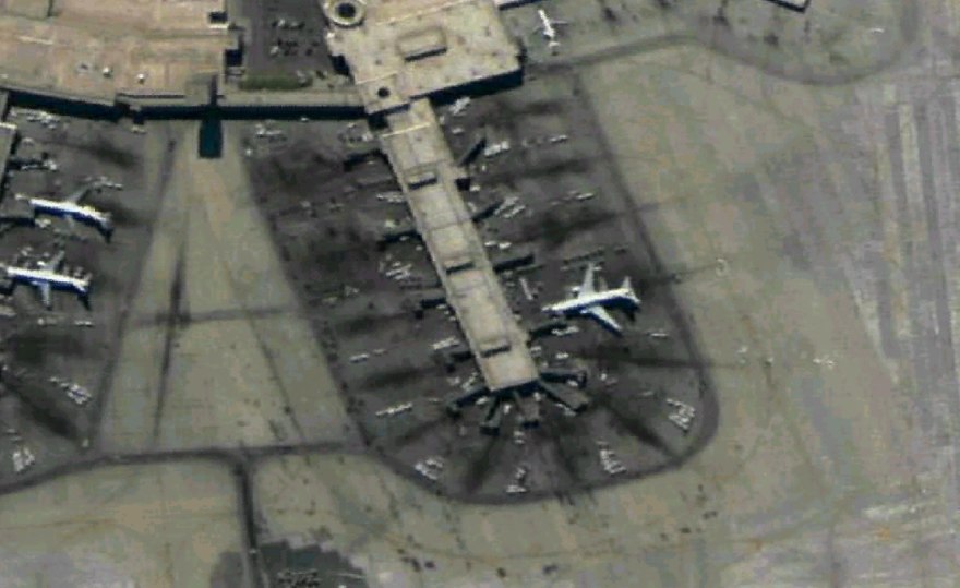 Flughafen Salt Lake City Fingerdock Vergr�sserung 1