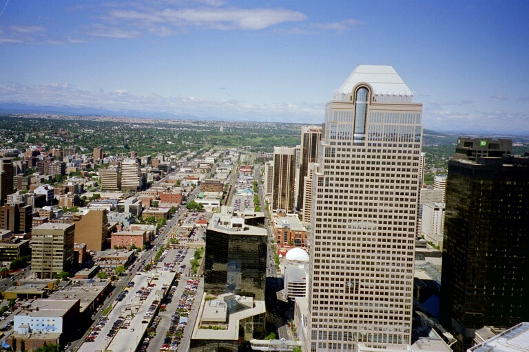 Panorama vom Calgary Tower 13