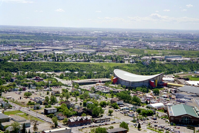 Panorama vom Calgary Tower 16