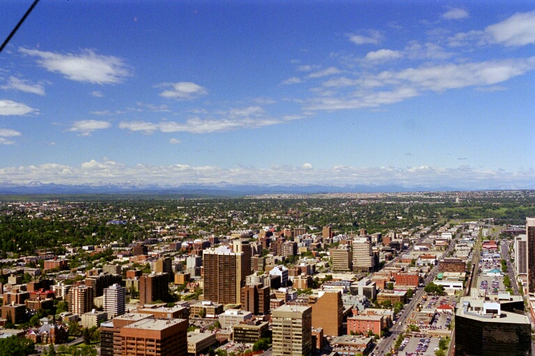 Panorama vom Calgary Tower 4