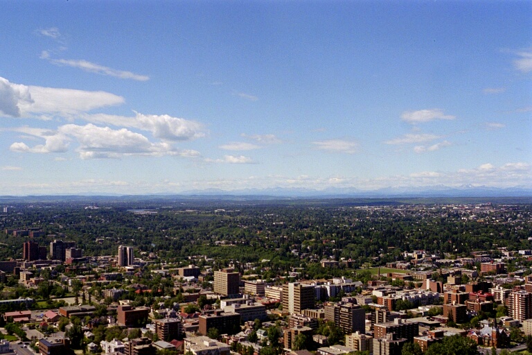 Panorama vom Calgary Tower 5