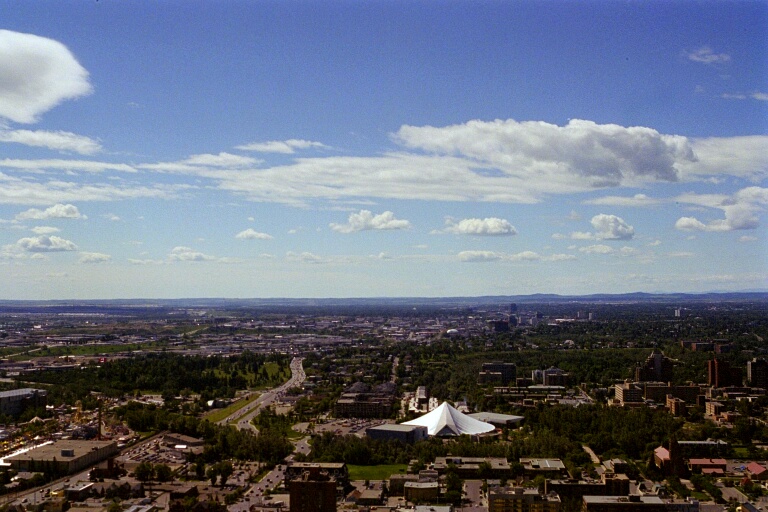 Panorama vom Calgary Tower 6