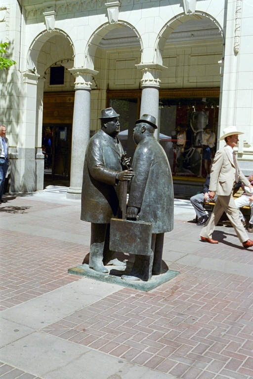 Fussg&auml;ngerzone in Calgary