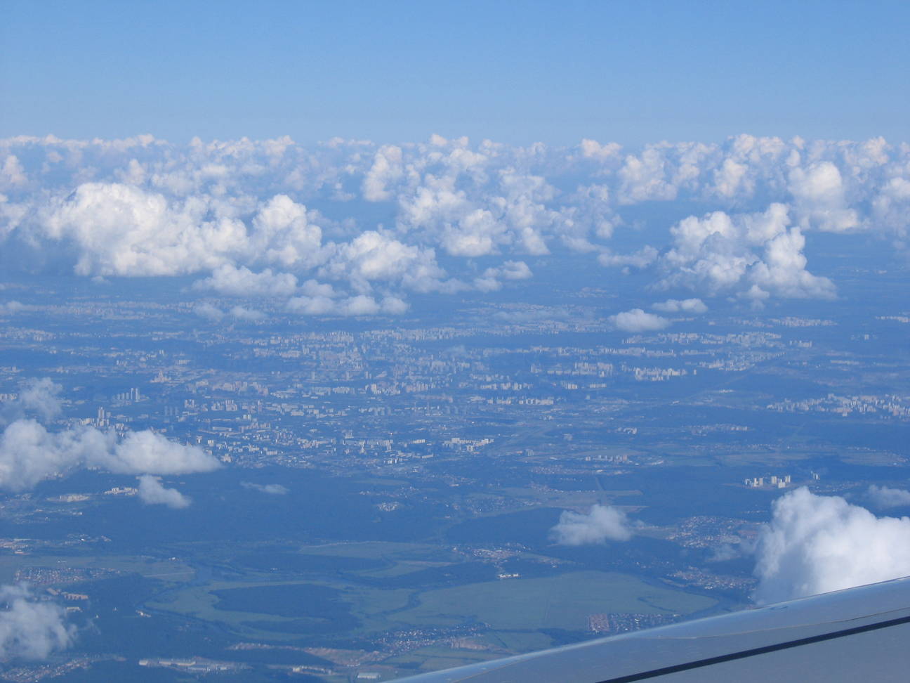 Anflug Moskau 2