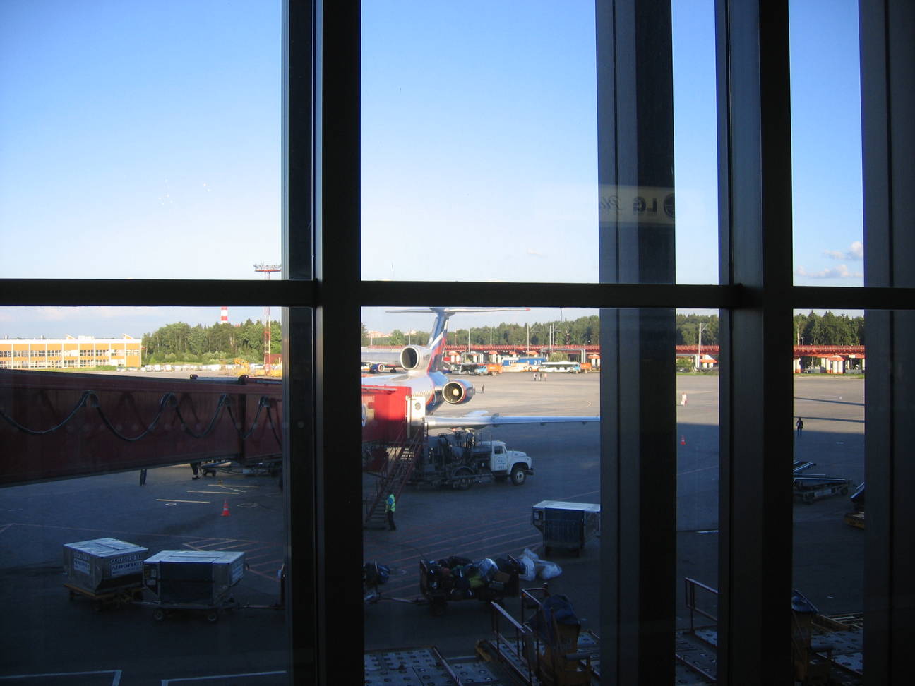 Flughafen Moskau 3