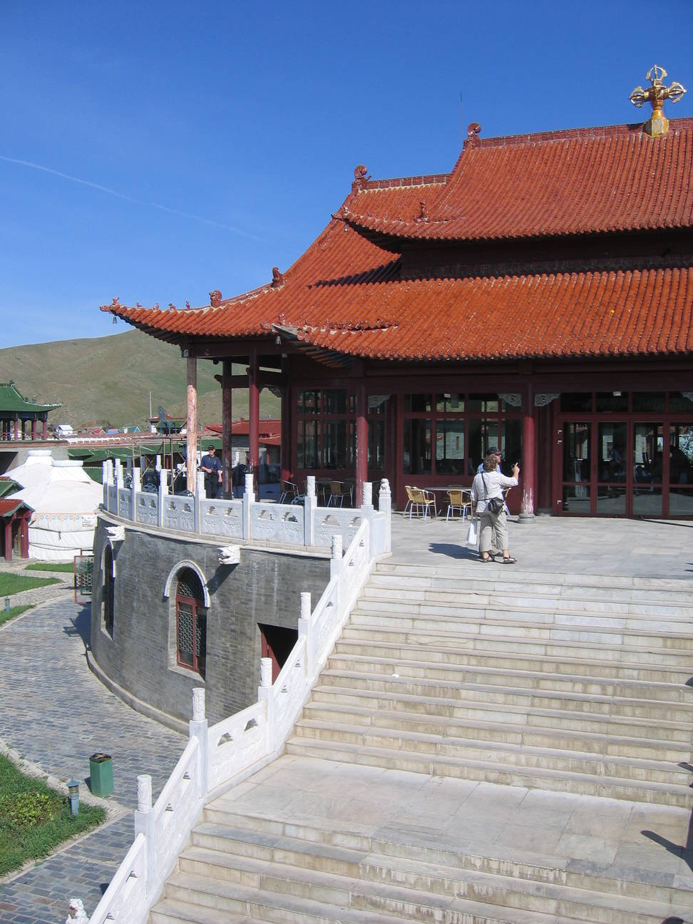Hotel Mongolia Innenhof 3