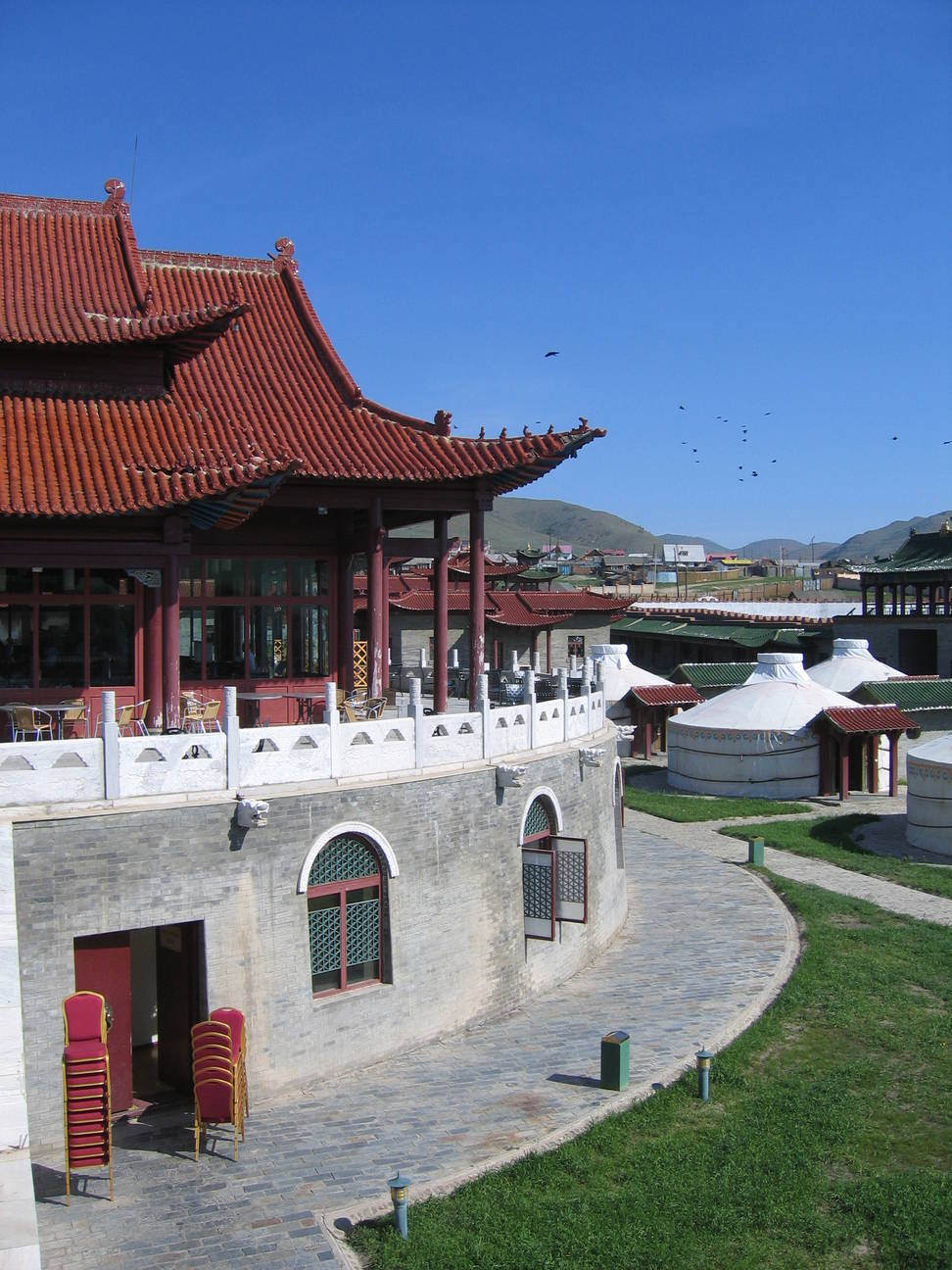 Hotel Mongolia Innenhof 5