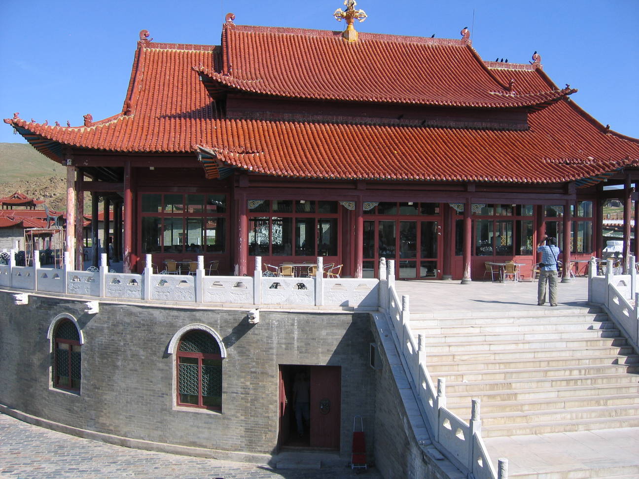 Hotel Mongolia Aussenmauer 7