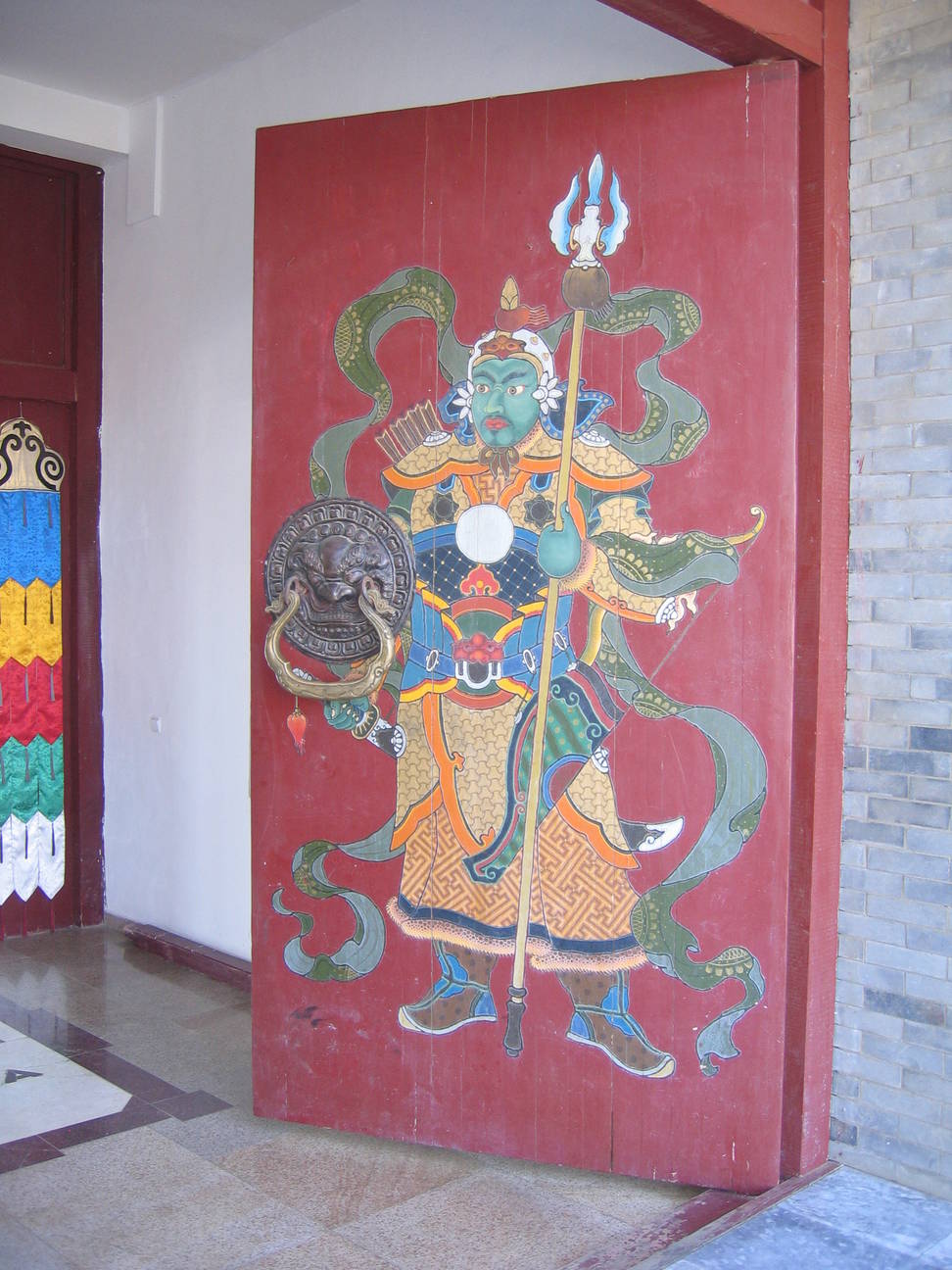 Hotel Mongolia Eingangstor 1