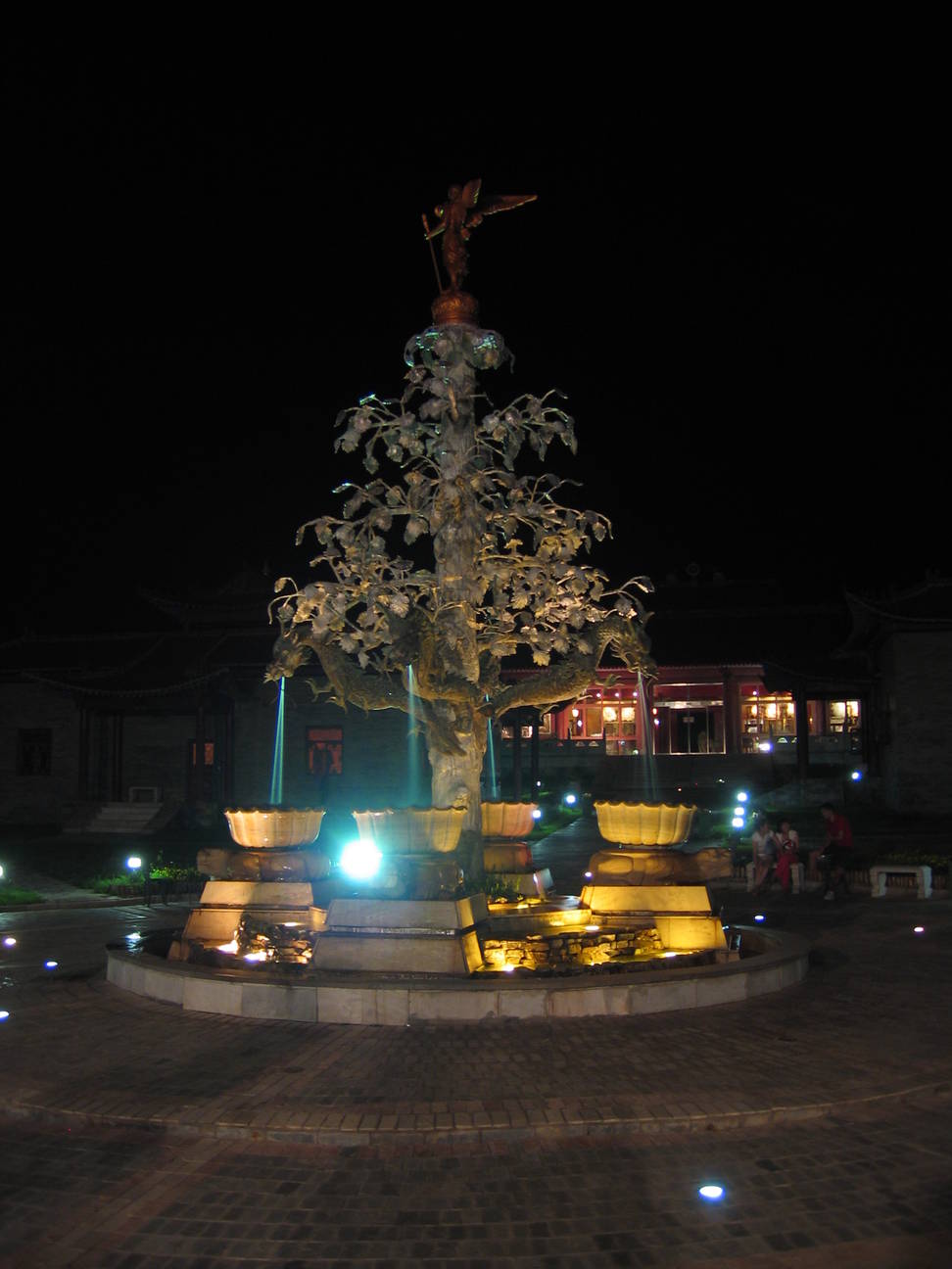 Hotel Mongolia Innenhof 2