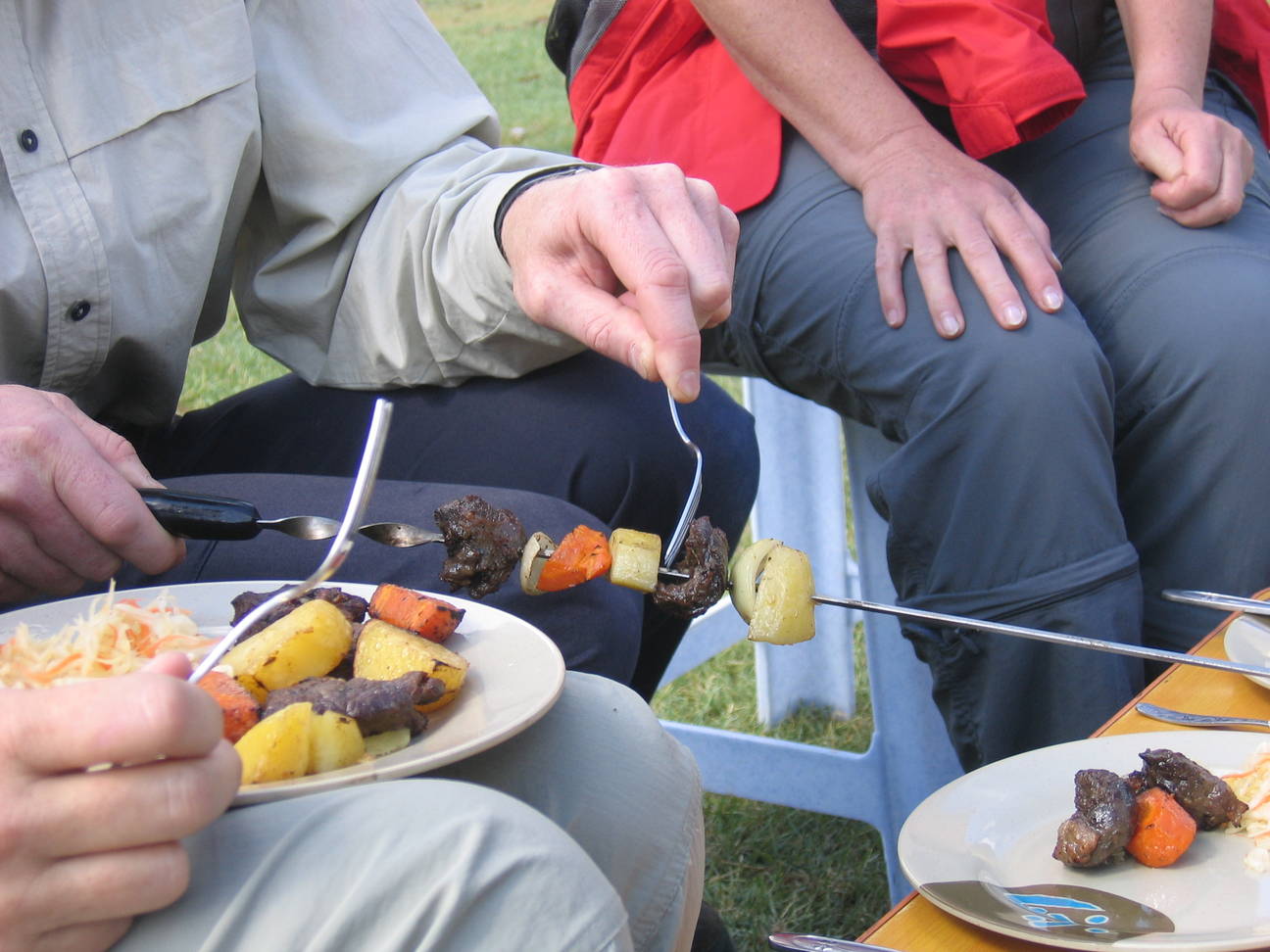 Mittagessen Adlerschlucht 2