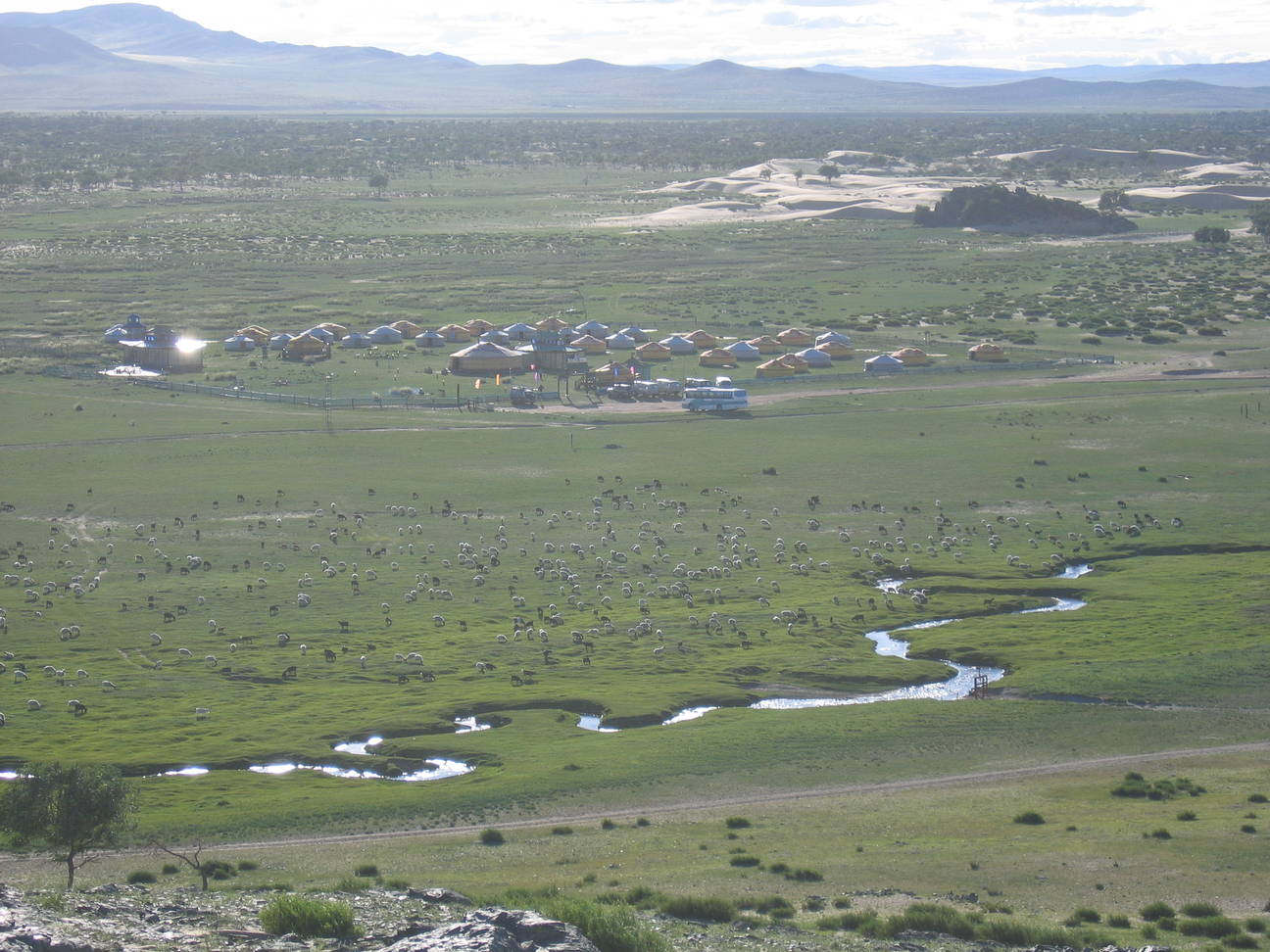 Spaziergang Camp Bayan Gobi 6