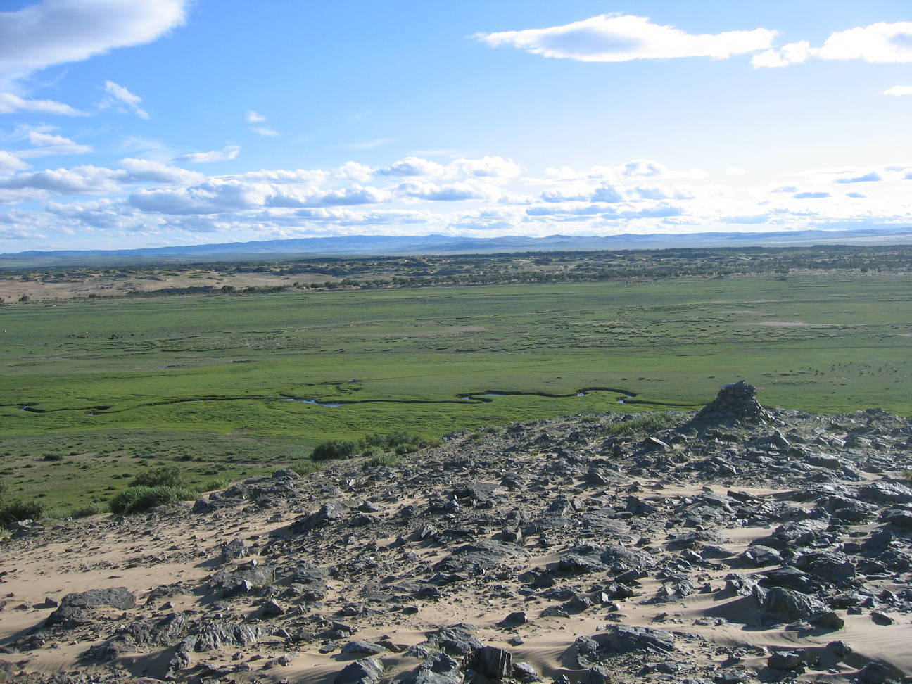 Spaziergang Camp Bayan Gobi 9