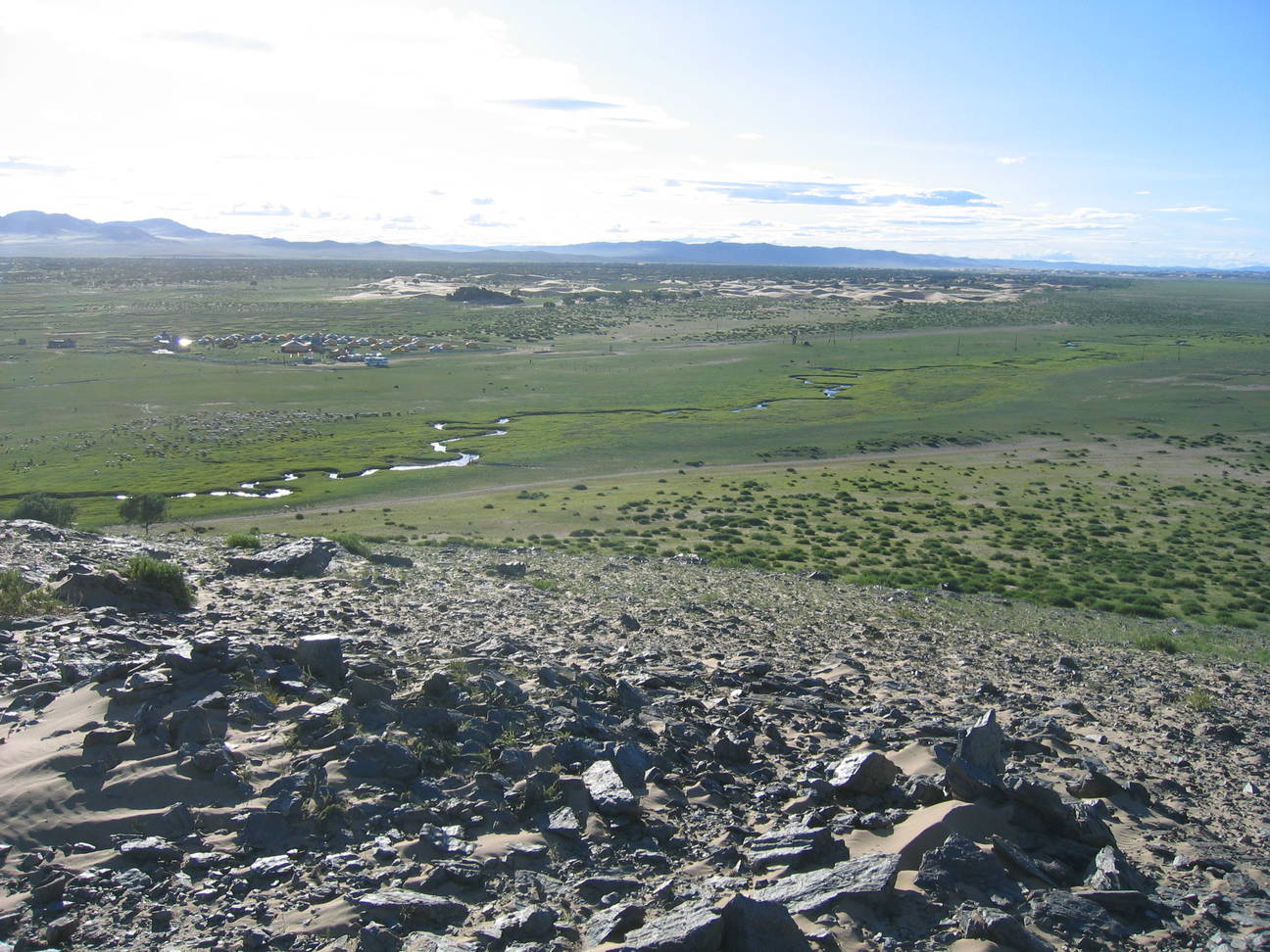 Spaziergang Camp Bayan Gobi 11