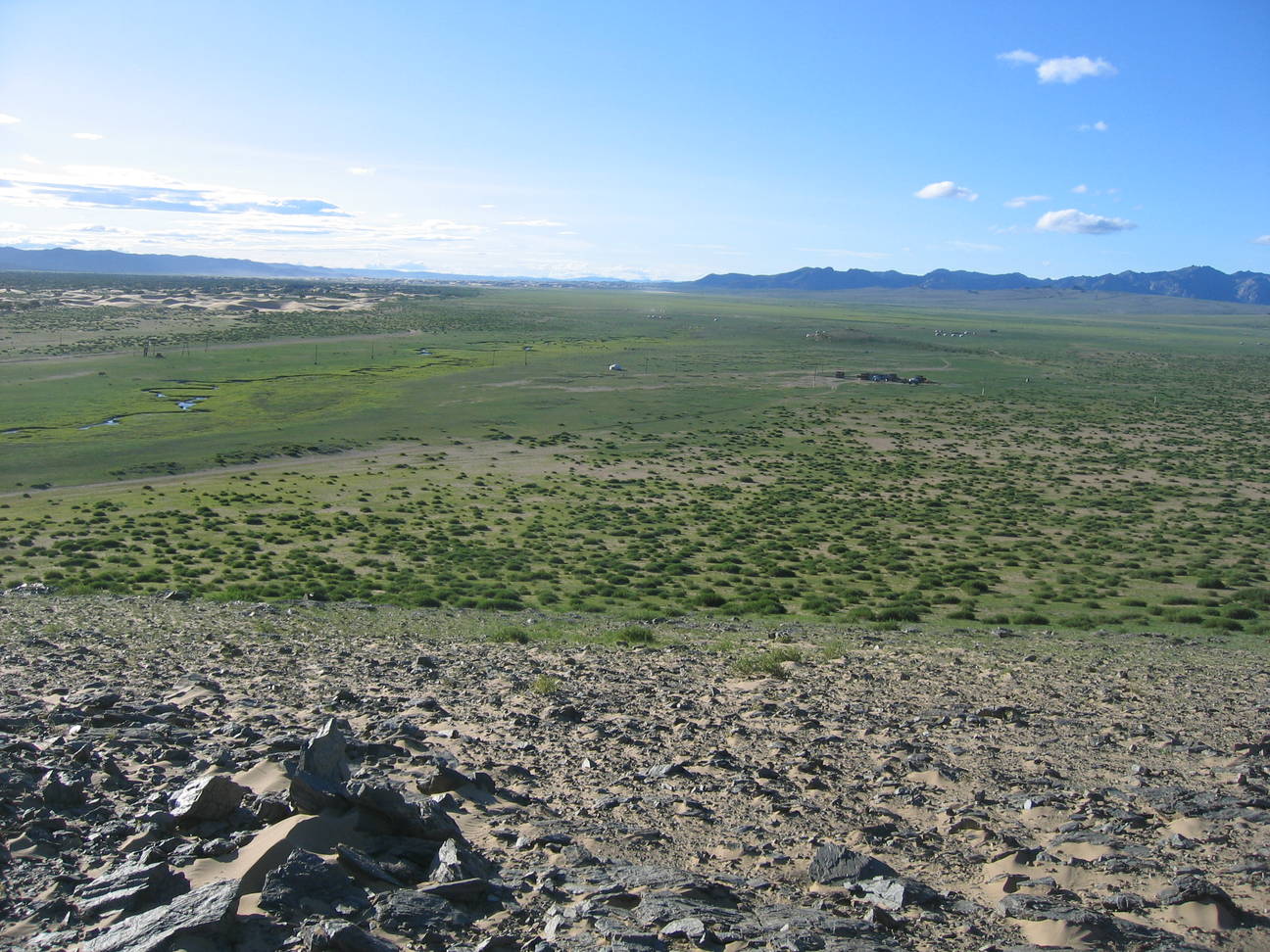 Spaziergang Camp Bayan Gobi 12