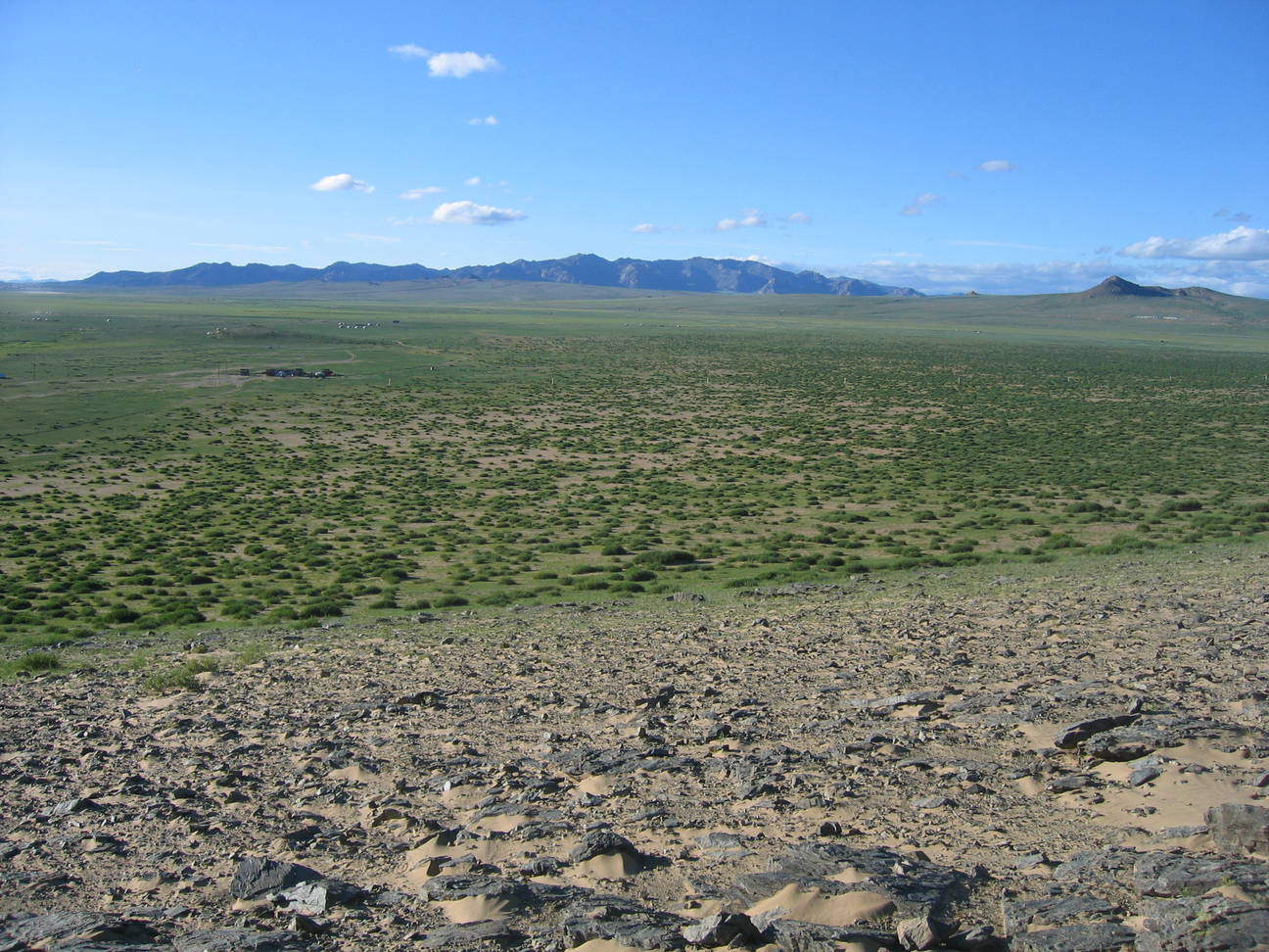 Spaziergang Camp Bayan Gobi 13