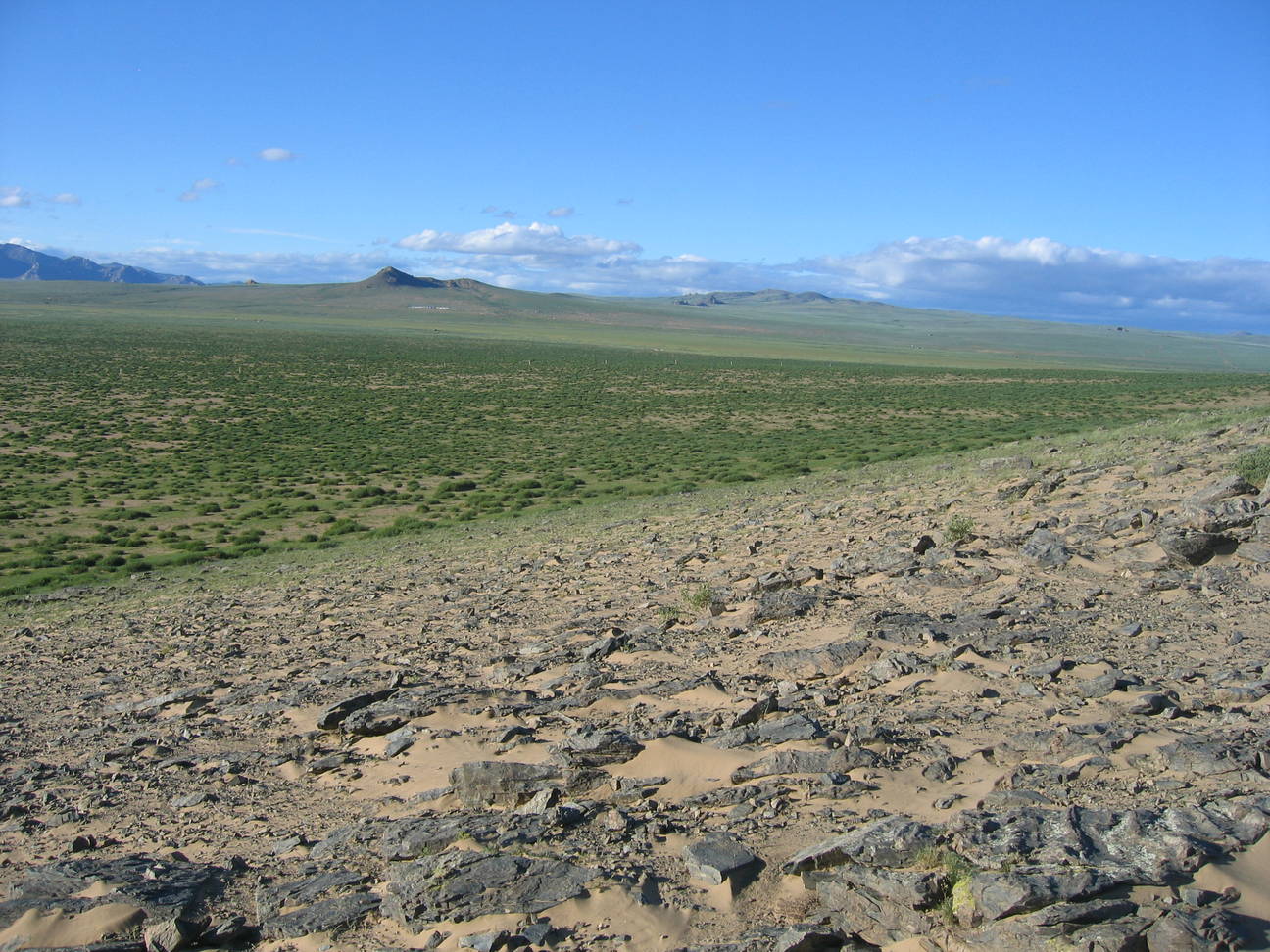 Spaziergang Camp Bayan Gobi 14