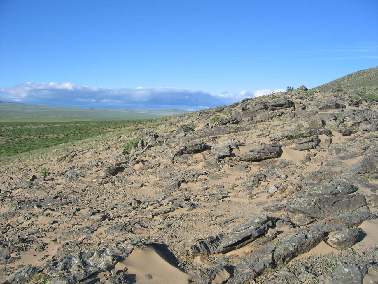 Spaziergang Camp Bayan Gobi 15