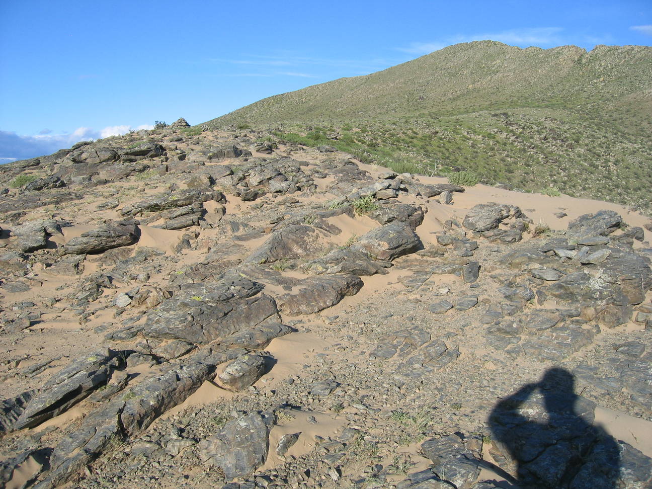 Spaziergang Camp Bayan Gobi 16