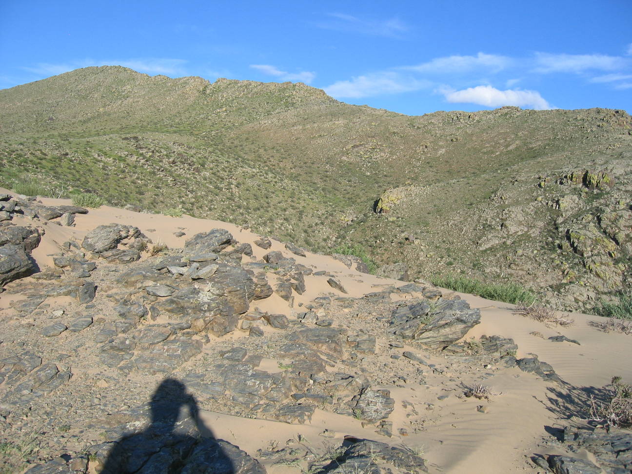 Spaziergang Camp Bayan Gobi 17