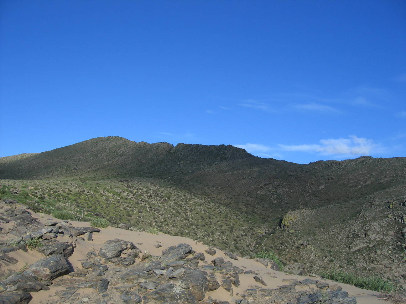 Spaziergang Camp Bayan Gobi 23