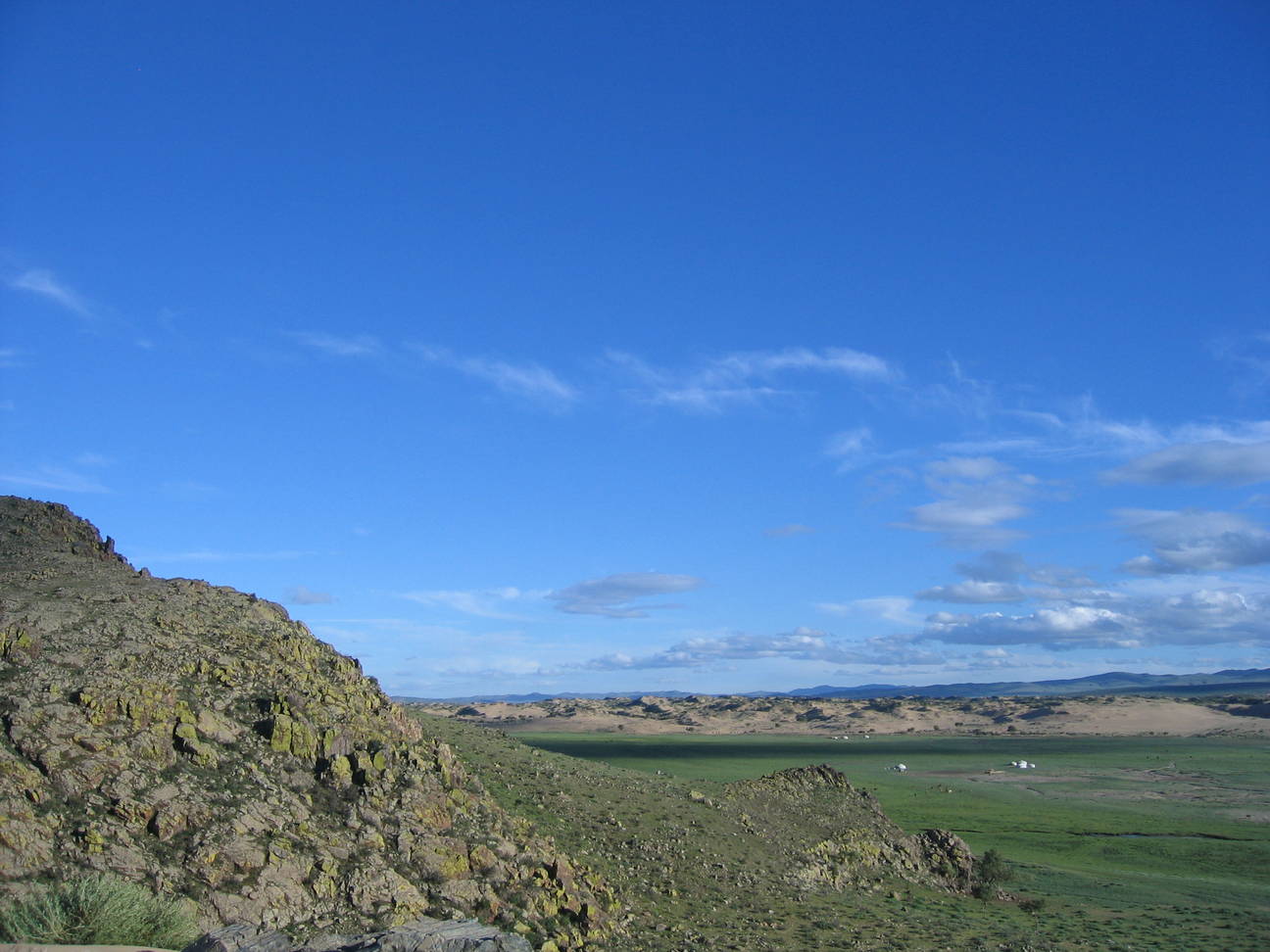 Spaziergang Camp Bayan Gobi 25