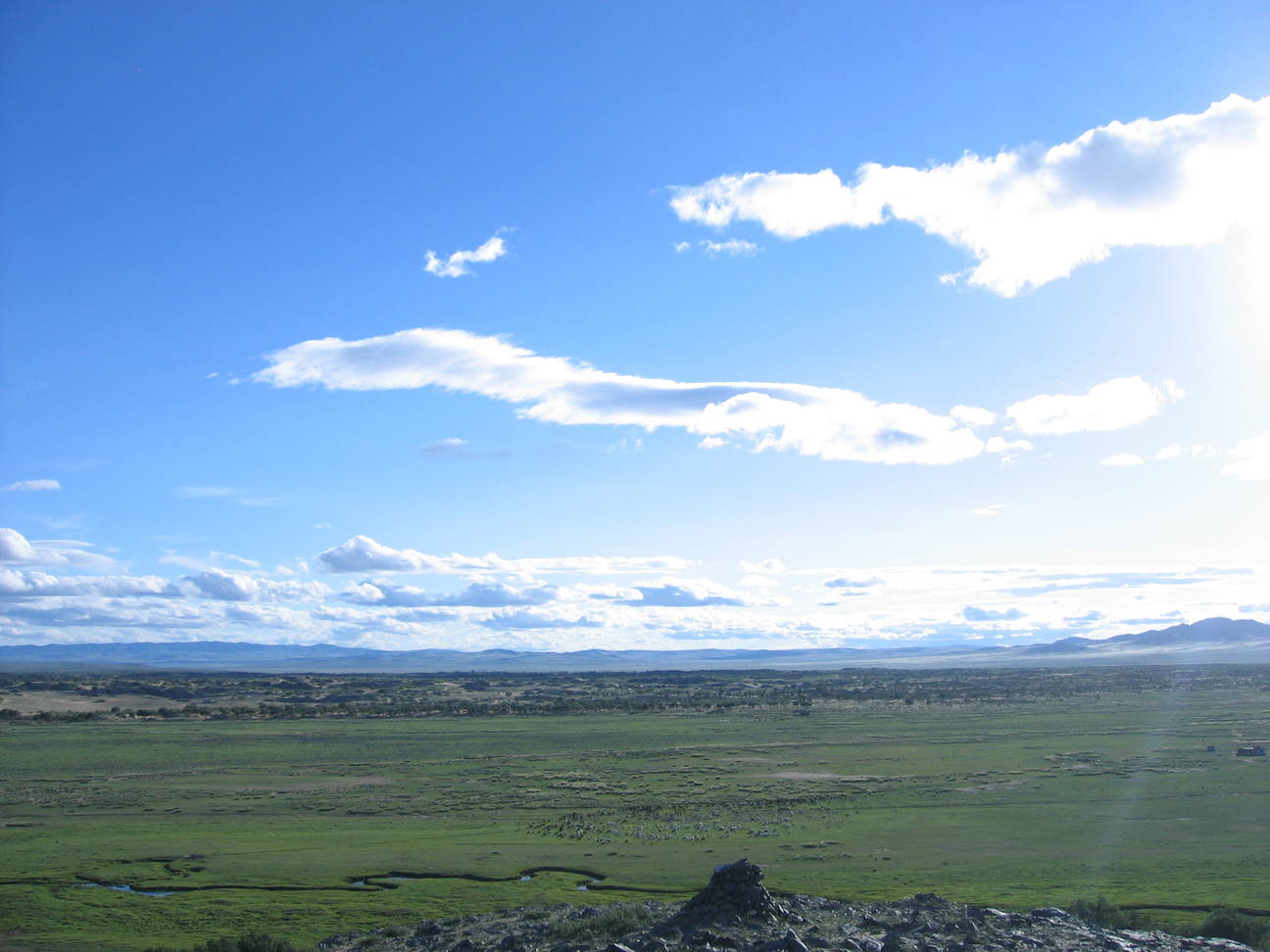 Spaziergang Camp Bayan Gobi 28