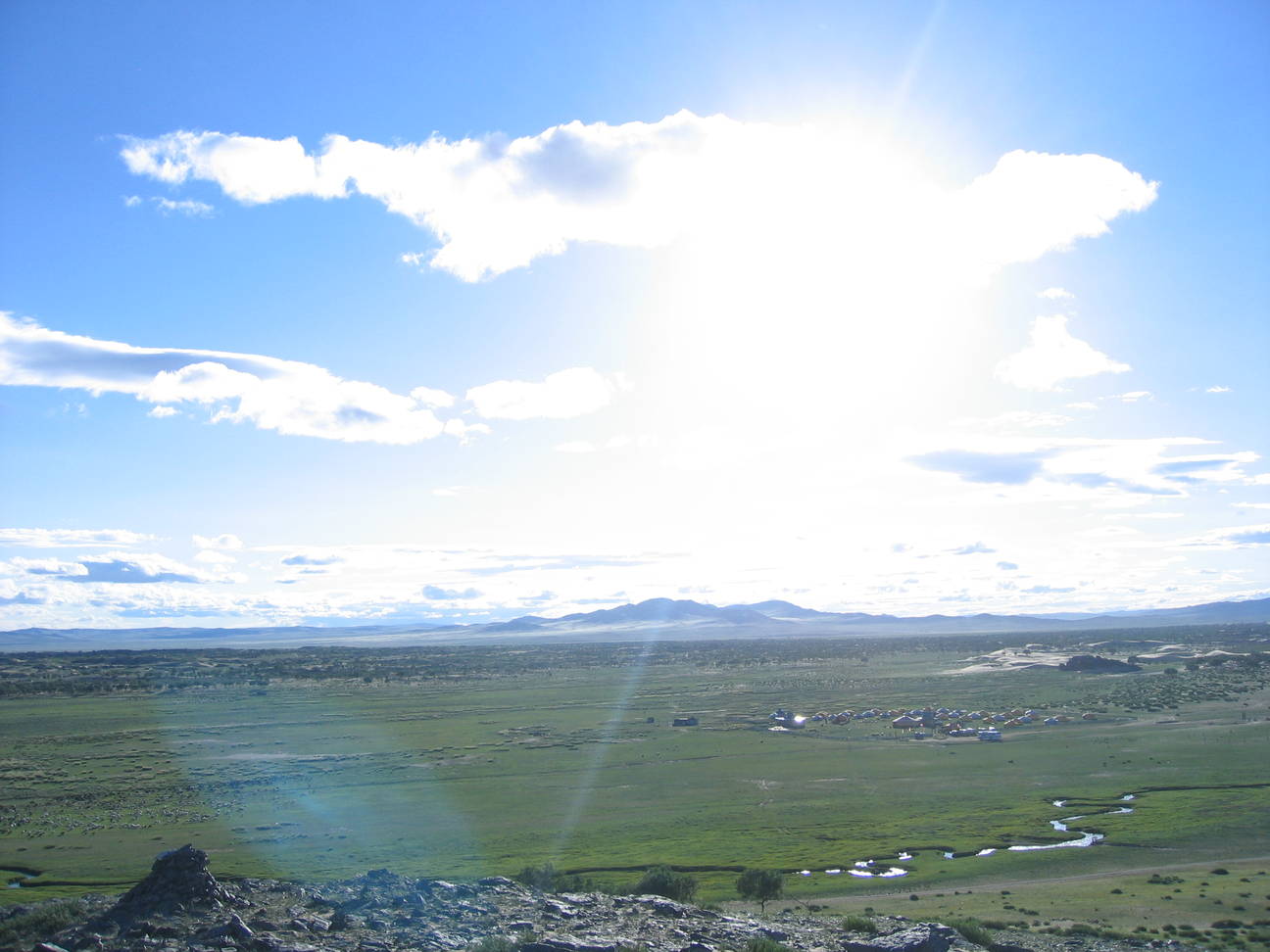 Spaziergang Camp Bayan Gobi 29