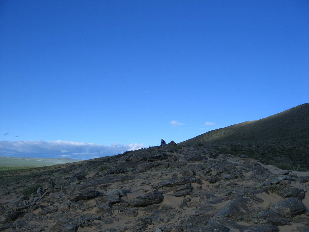 Spaziergang Camp Bayan Gobi 35