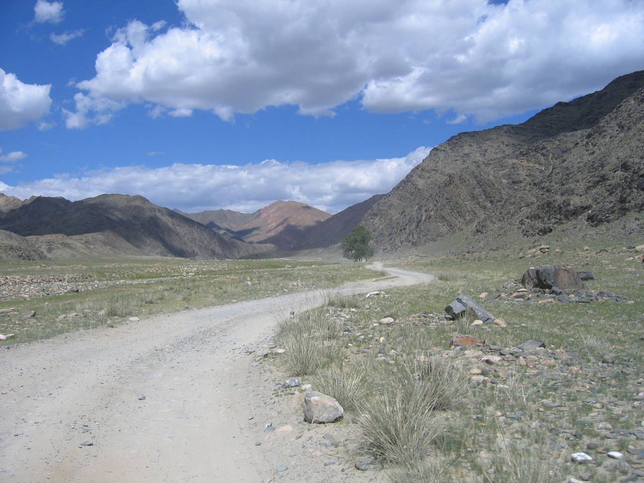 Fahrt nach Khovd 90